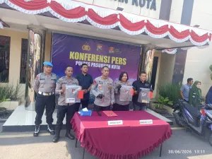 Polres Pasuruan Kota Ungkap Dua Kasus Curas, Dua Pelaku Diamankan, Dua Kendaraan Korban Berhasil Dikembalikan