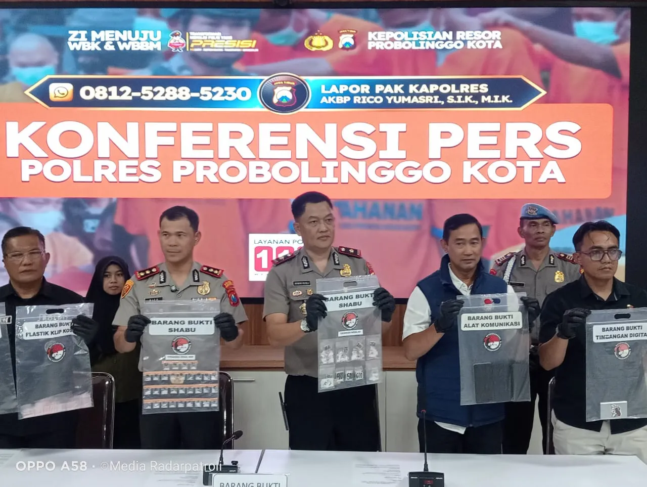 Kolaborasi Lapas dan Polres Probolinggo Kota Berhasil Putus Rantai Penyelundupan Sabu