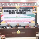 Wakil Bupati Samosir Sampaikan Nota Pengantar Ranperda Pertanggungjawaban Pelaksanaan APBD Tahun Anggaran 2025