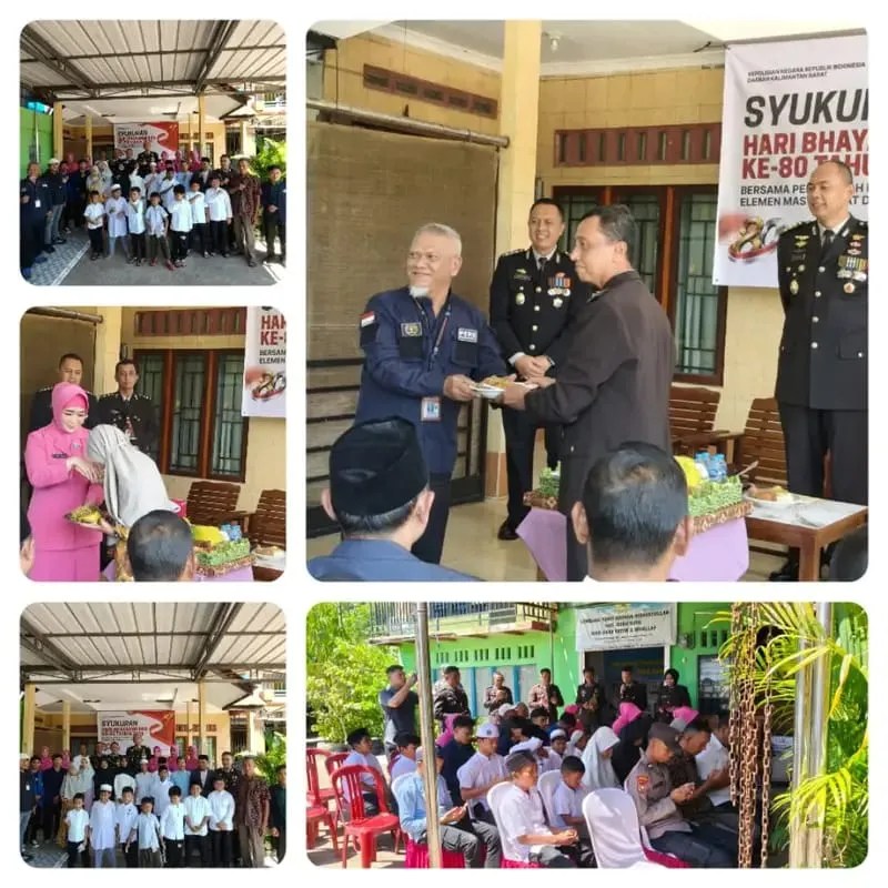 Syukuran HUT Bhayangkara ke-80 Digelar Sederhana, Polda Kalbar Perkuat Kedekatan dengan Masyarakat di Panti Asuhan Hidayatullah Kubu Raya