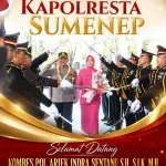 Tradisi Penyambutan Kapolresta Sumenep Berlangsung Khidmat, Tandai Dimulainya Kepemimpinan Kombes Pol Ariek Indra Sentanu, S.H., S.I.K., M.H.