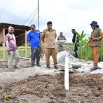 Wujud Sinergitas, Bupati Samosir Tinjau Progres Pembangun Pompa Air Dan Jaringan Listrik Dibangun di Kawasan Pertanian Terpadu