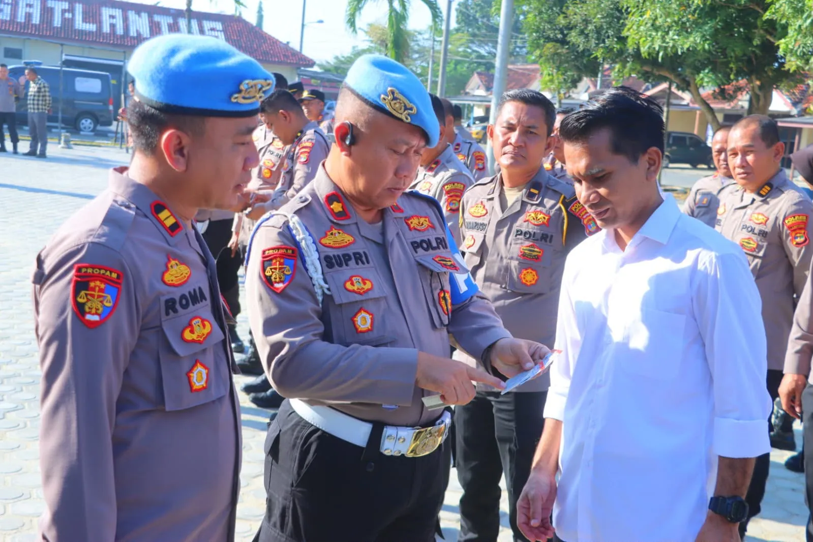 Perkuat Pengawasan Internal, Bid Propam Polda Lampung Gelar Gaktibplin dan Mitigasi di Polres Lampung Tengah