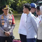 Kapolda Lampung Monitoring Pengamanan Kunjungan Kerja Wakil Presiden RI di Lampung Timur