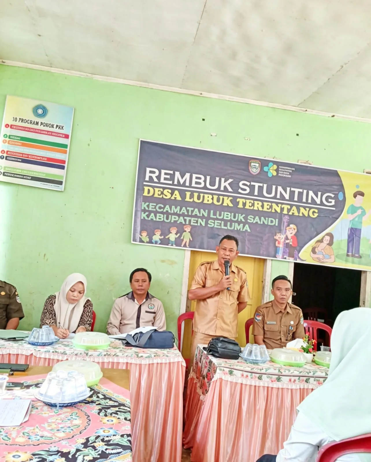 Pemerintah Desa Lubuk Terentang Gelar Rembuk Stunting untuk Perkuat Komitmen Pencegahan dan Penurunan Stunting