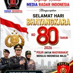 Selamat Hari Bhayangkara ke 80 Tahun