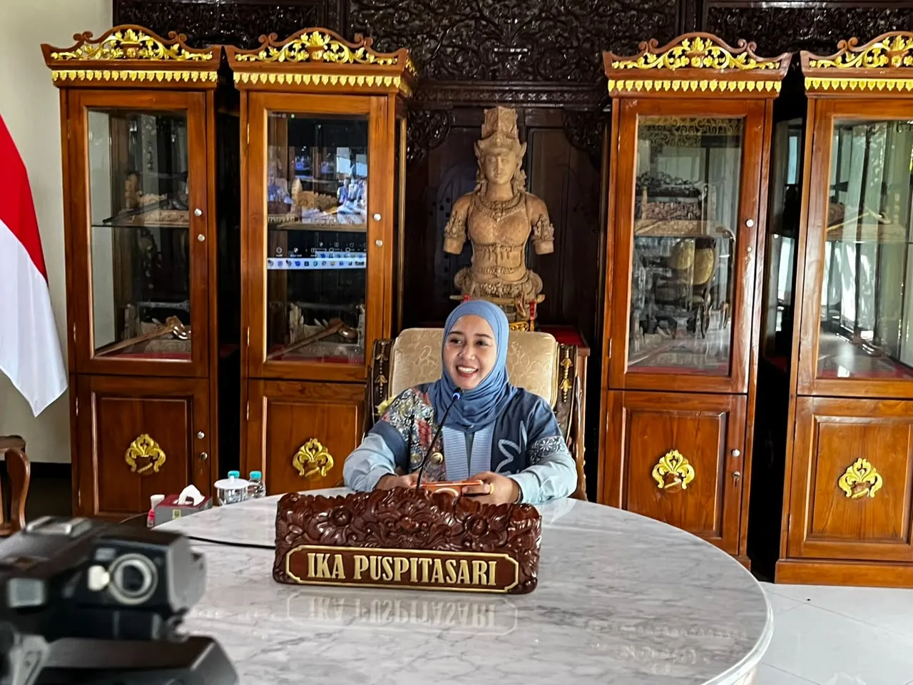 Satlinmas Kauman Dibekali Kesiapsiagaan Bencana dan Ketertiban Masyarakat di Kota Batu