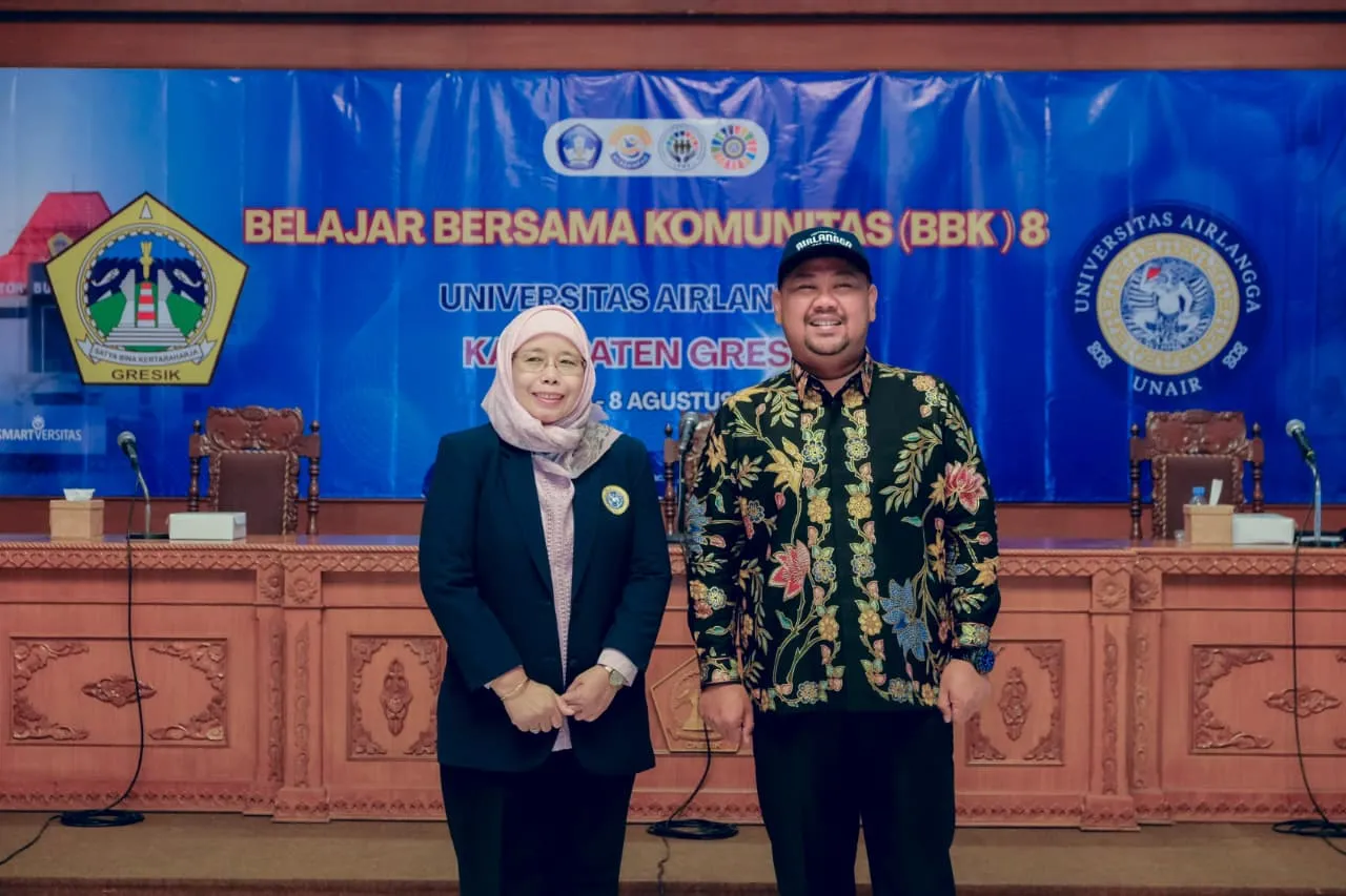 Terima 200 Mahasiswa KKN BBK Unair, Bupati Yani Ajak Belajar dari Sejarah dan Masyarakat Gresik