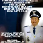 SELAMAT HARI JADI KABUPATEN  KUBU RAYA YANG KE-19