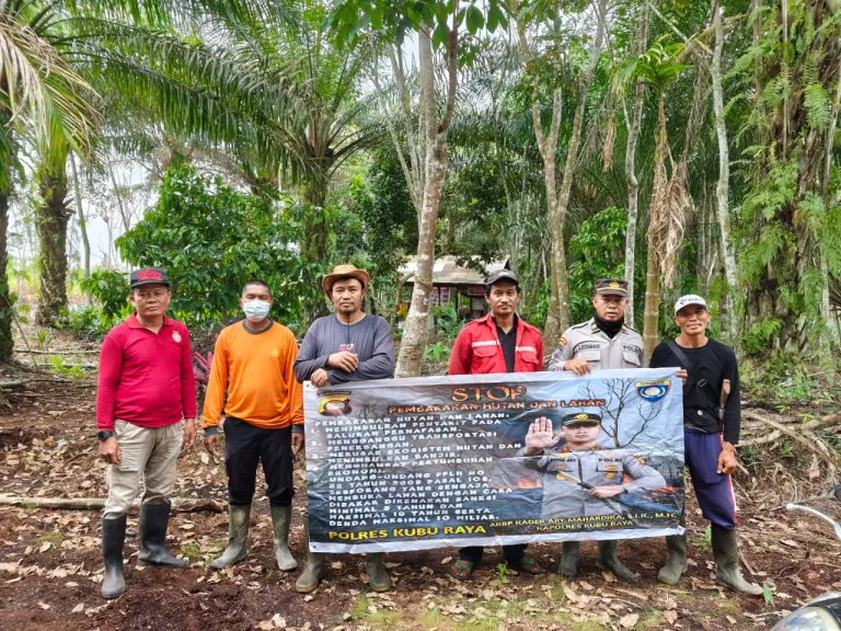 Bayang-Bayang El Nino dan Ancaman Karhutla: Polres Kubu Raya Kepung Zona Rawan, Ingatkan Sanksi Rp15 Miliar