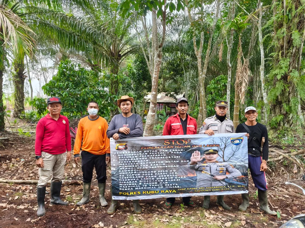 Bayang-Bayang El Nino dan Ancaman Karhutla: Polres Kubu Raya Kepung Zona Rawan, Ingatkan Sanksi Rp15 Miliar