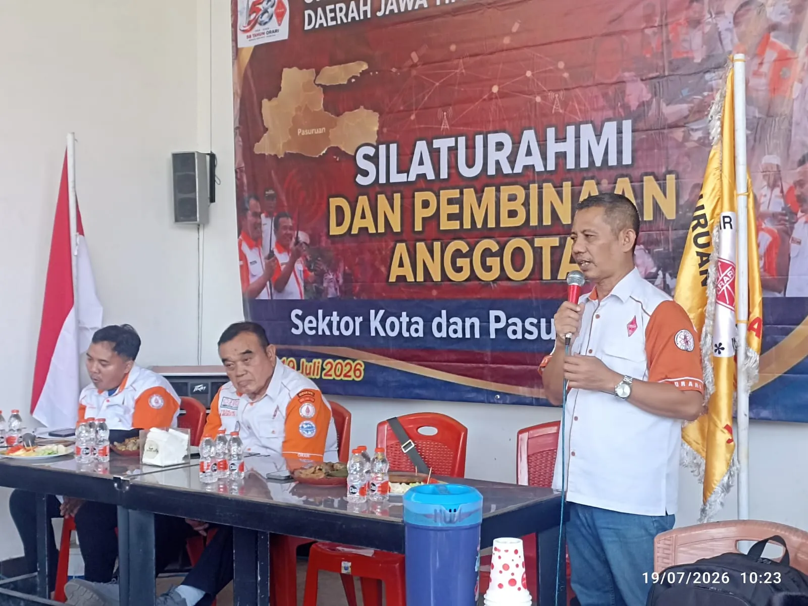 ORARI Lokal Pasuruan Gelar Silaturahmi dan Pembinaan Anggota di Cafe Kresek