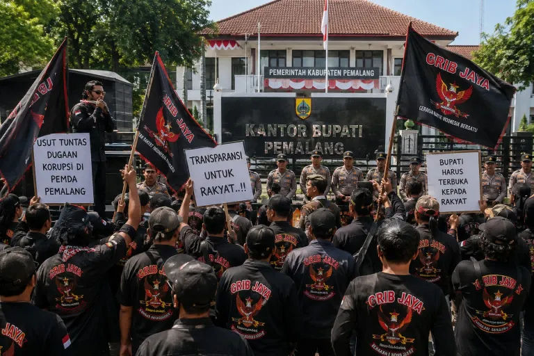 Lelang Proyek RSUD Randudongkal 45,5 M Didemo GRIB JAYA, Kusyanto : Semua Sudah Sesuai Prosedur dan Aturan