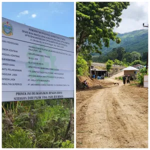 Peningkatan Ruas Jalan Simpang Gonting–Janji Raja Sepanjang 5 Km Dengan Anggaran 27,85 M Dimulai