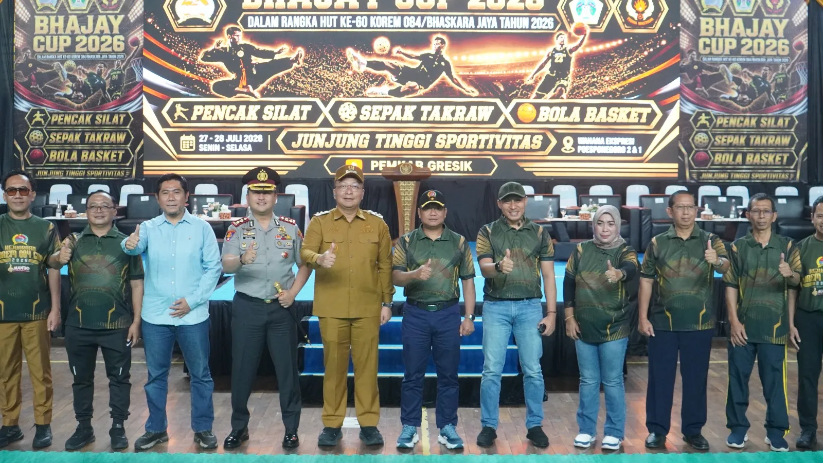 Wabup Gresik Hadiri Pembukaan BHAJAY Cup 2026, Tegaskan Komitmen Pembinaan Atlet dan Penguatan Nilai Sportivitas