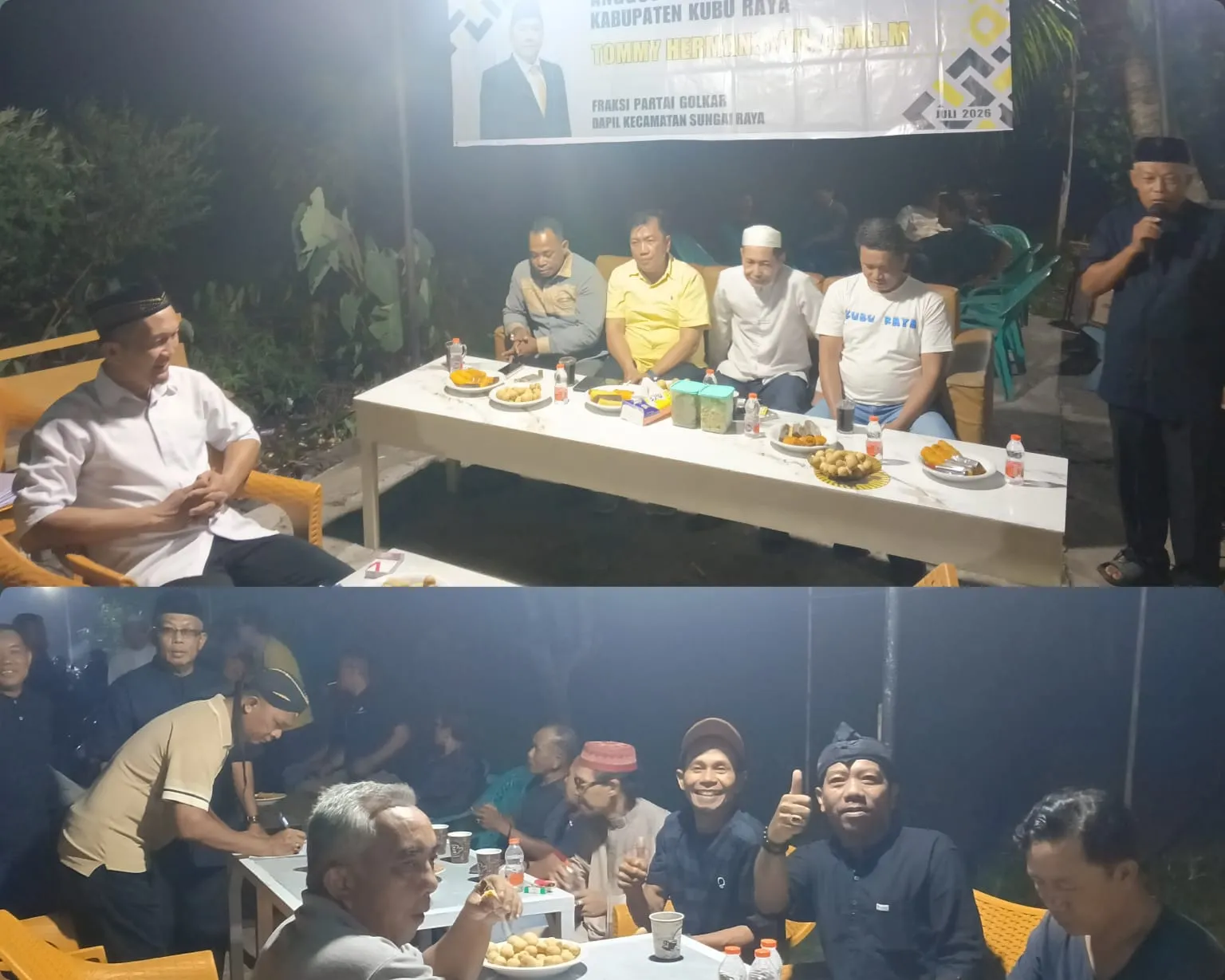 Ucapan Syukur Di Kediaman Bapak Tugiyo Bersama Masyarakat Sungai Raya Dalam