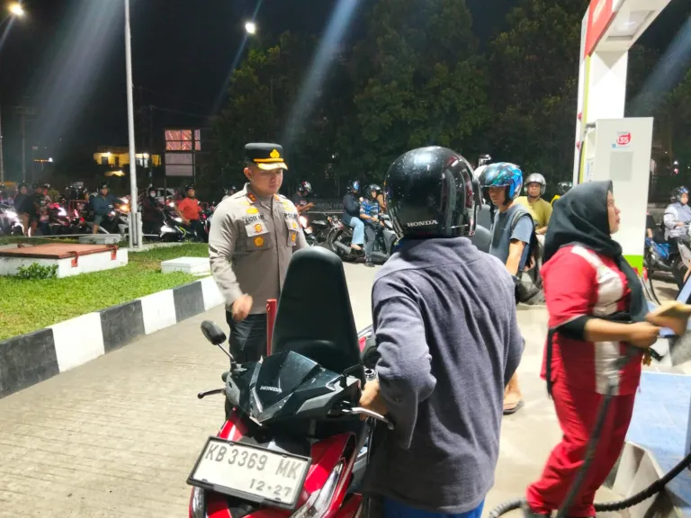 Warga Diminta Tak Panik, Polres Kubu Raya Tegaskan BBM di SPBU Masih Aman