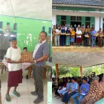 Pemdes Air Petai Bagikan Telur Sebanyak 250 KK Program Ketahanan Pangan