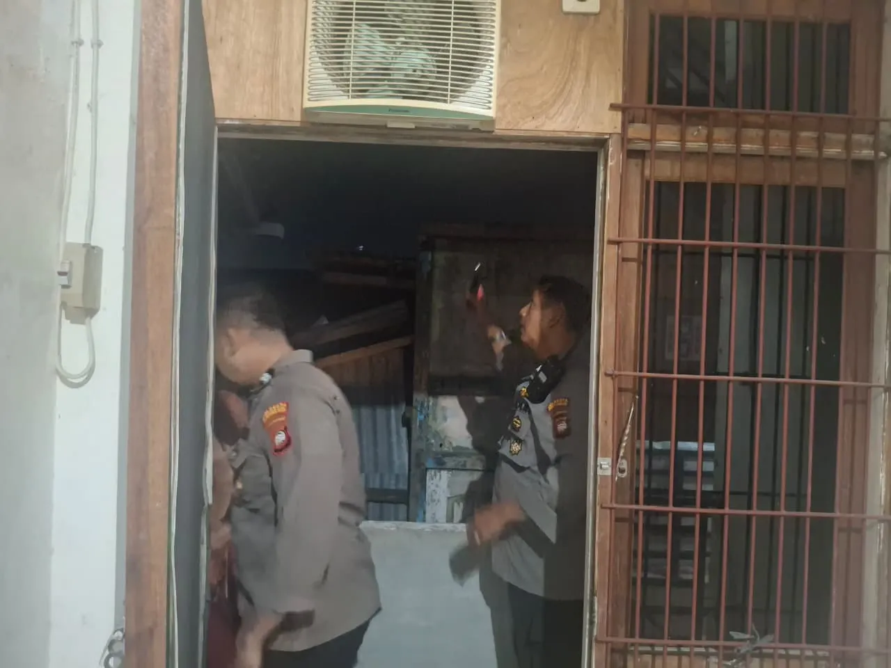 Patroli Enggang Polsek Utara Respon Cepat Laporan Terjadi Pencurian Dirumah Warga Siantan
