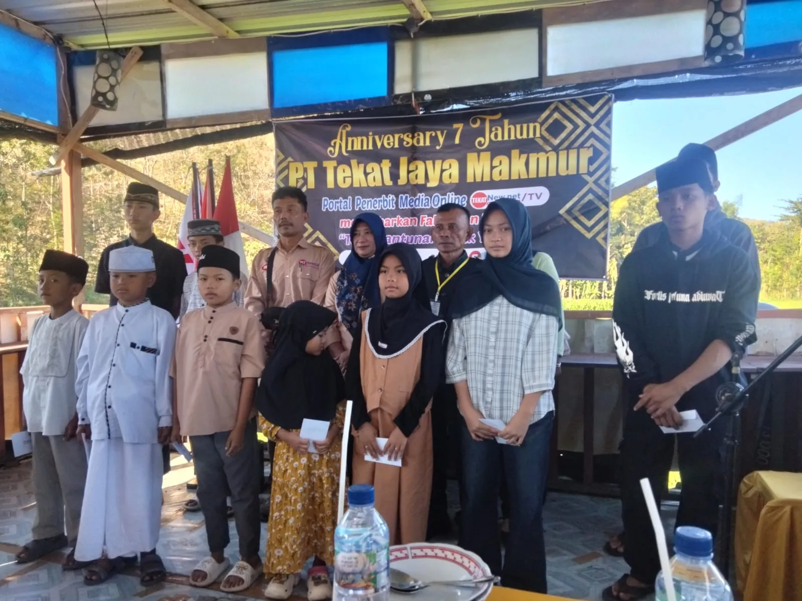HUT ke-7 TEKAT News/TV Tahun 2026 Gelar Santunan Anak Yatim