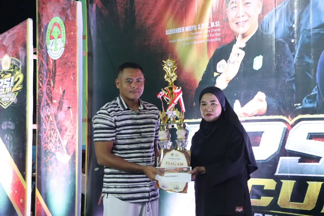 Mewakil Kapolres Ketapang, Wakapolres Hadiri Penutupan Kejuaraan Pencak Silat IPSI Cup II 2026, Apresiasi Lahirnya Generasi Muda Berprestasi dan Berkarakter