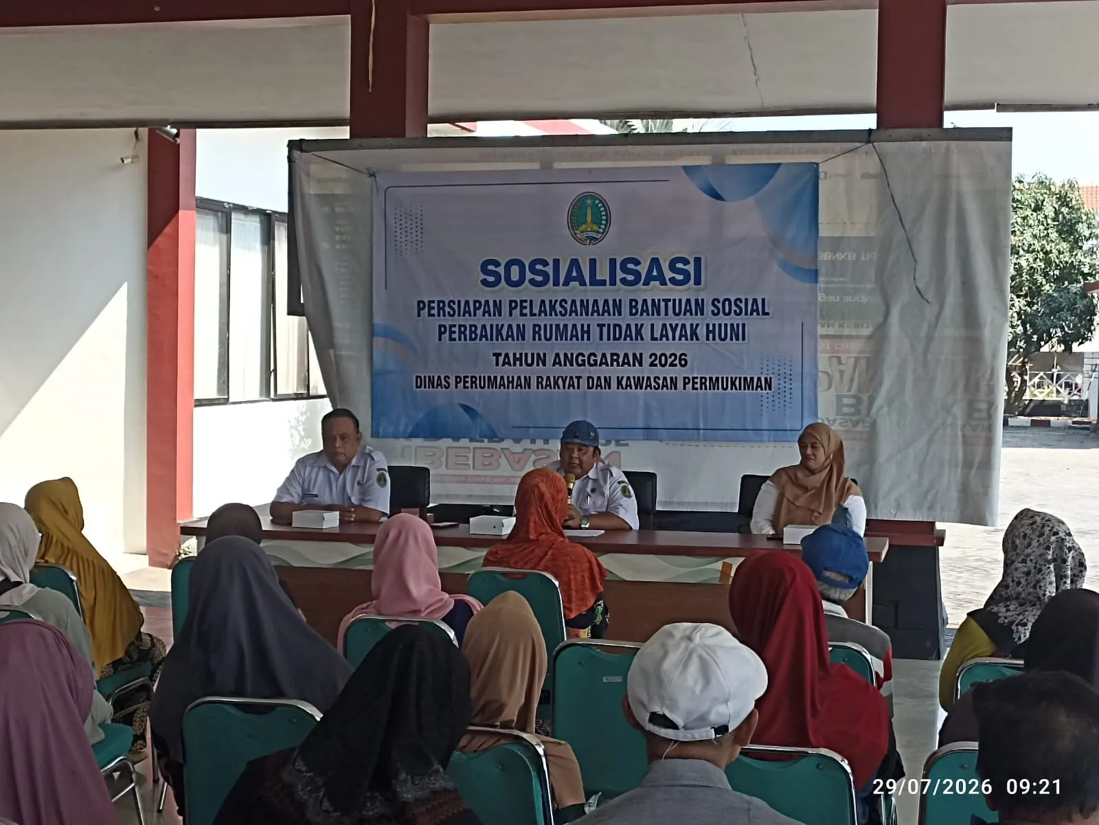 Perkim Gelar Sosialisasi Persiapan Bantuan Sosial RTLH TA 2026 di Kecamatan Panggungrejo