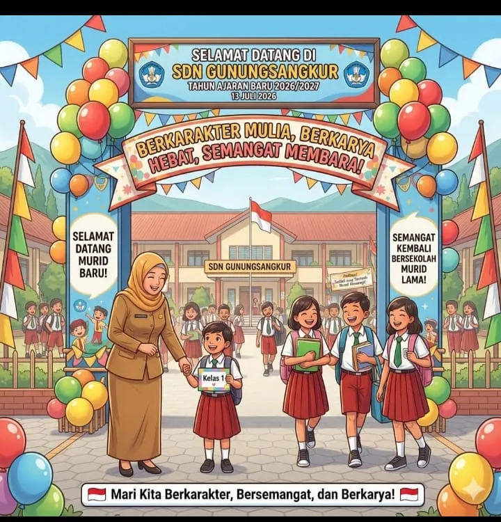 SDN Gunungsangkur Giat PPDB Dan Sosialisasi MPLS Ramah Anak