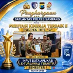 Satlantas Polres Sampang Raih Prestasi Gemilang, Sabet Penghargaan Terbaik II Tingkat Polda Jatim