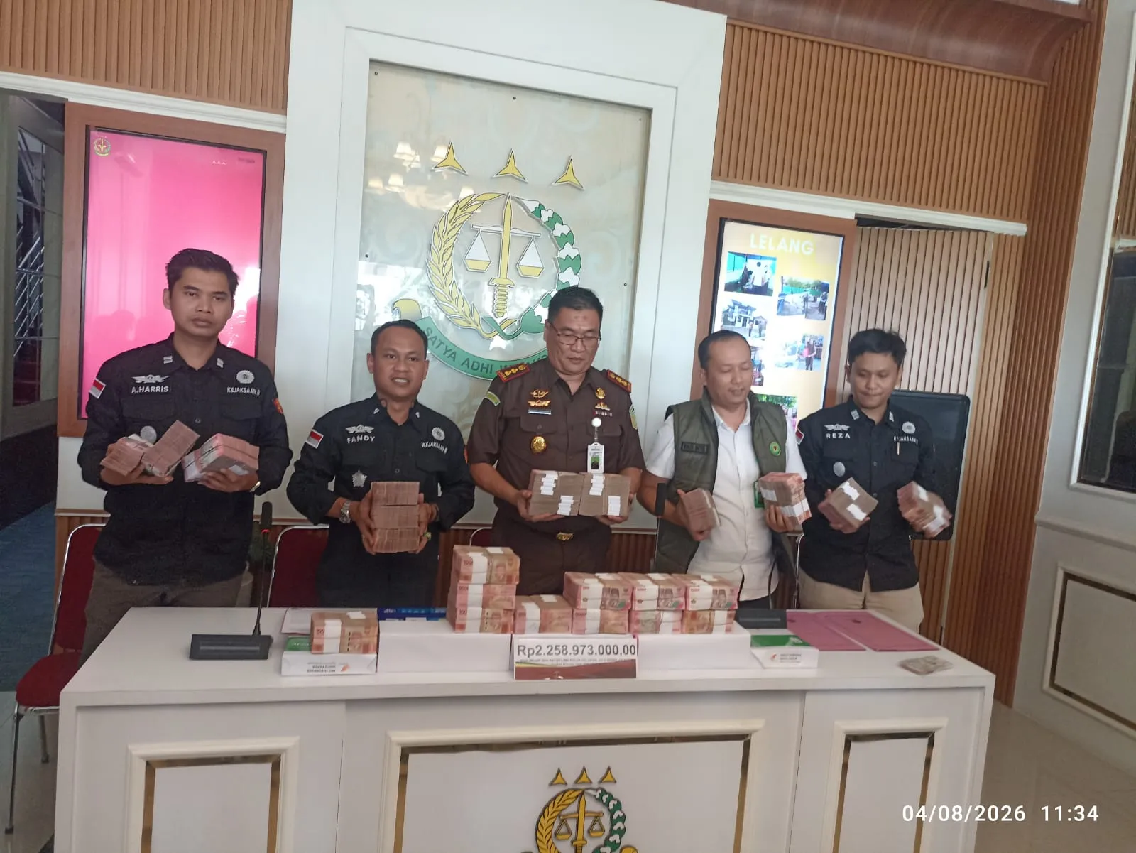 Kejaksaan Negeri Kabupaten Pasuruan Menggelar Press release Terkait Tindak Pidana Korupsi Dana Bantuan Pemerintah PKBM
