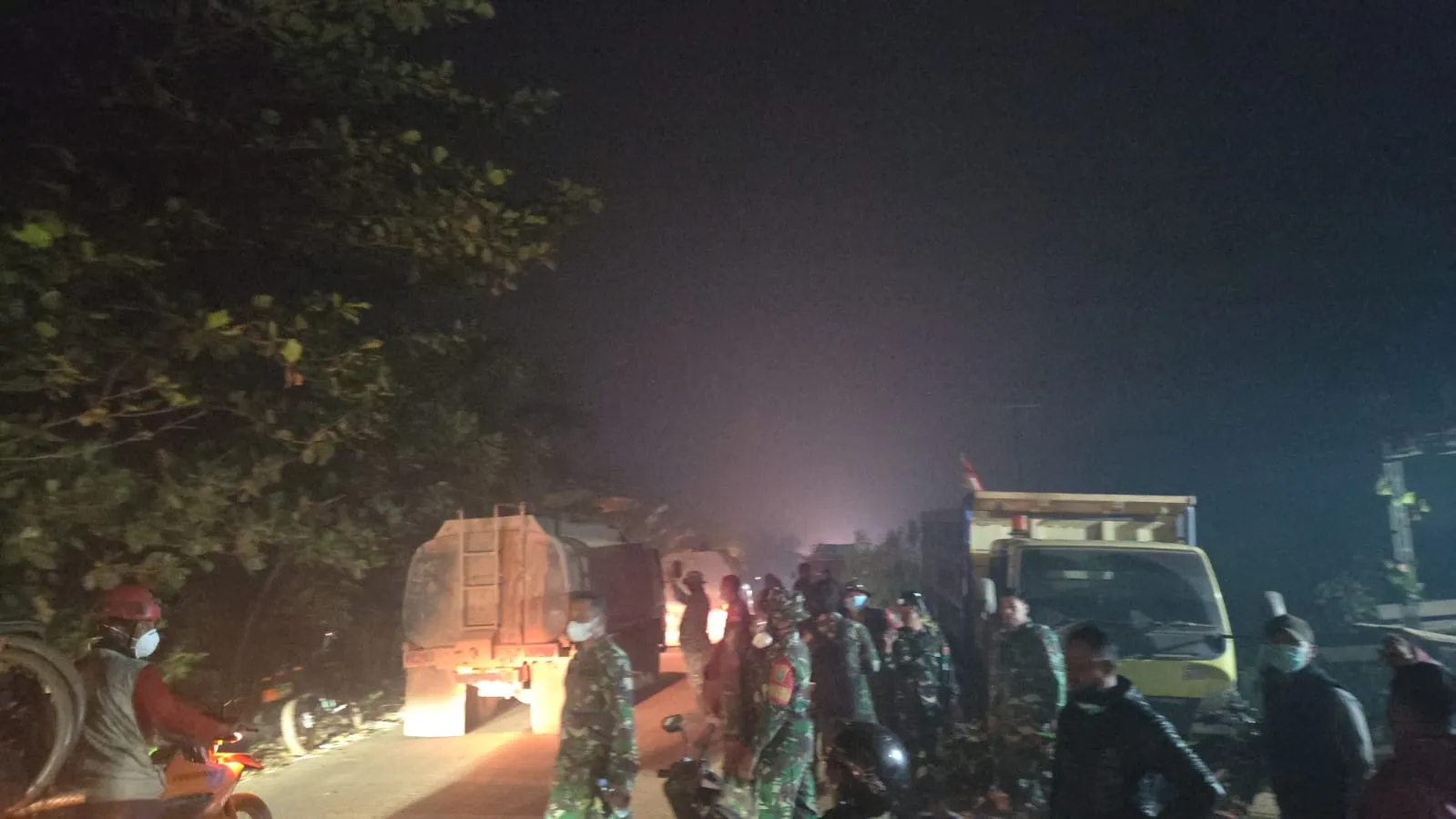 Karhutla di Jalan Pelang–Kepuluk Satu Orang Meninggal Saat Terjebak Kobaran Api