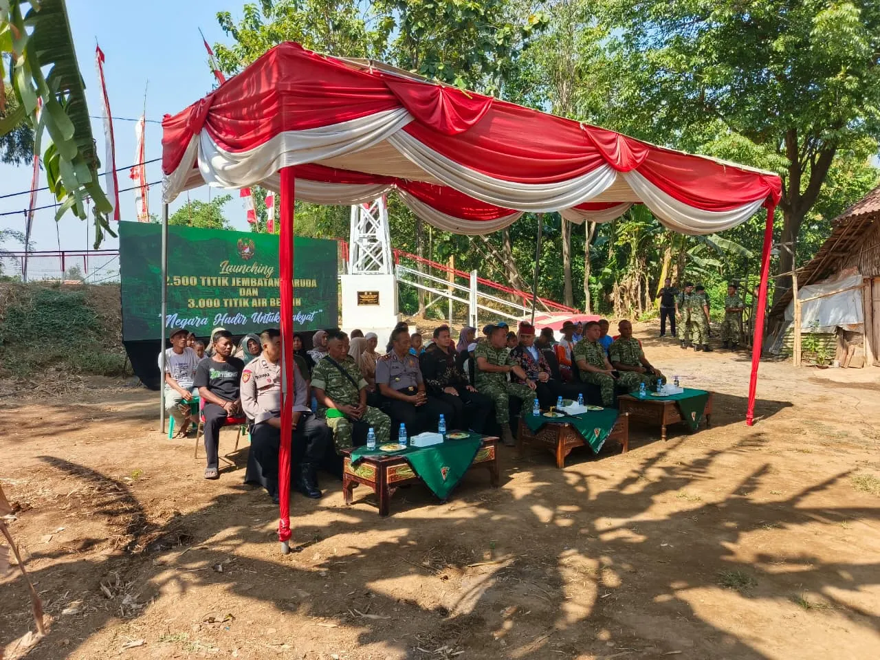 Wali Kota Pasuruan Hadiri Peluncuran Akbar Program Pembangunan 2.500 Jembatan Dan 3.000 Titik Infrastruktur