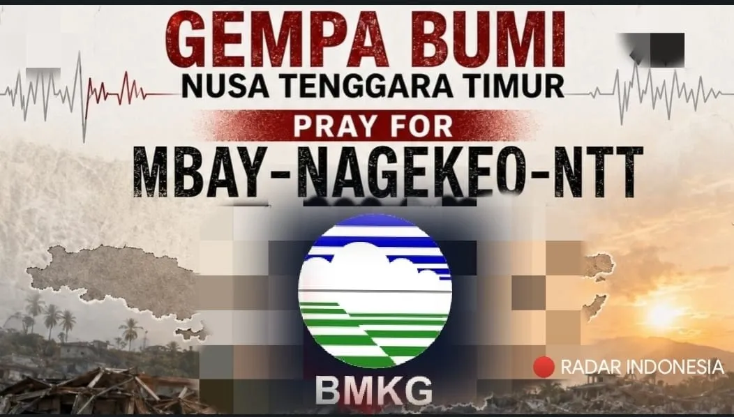 Gempa Magnitudo 7,0 Guncang Mbay-Nagekeo NTT, BMKG Keluarkan Peringatan Dini Tsunami