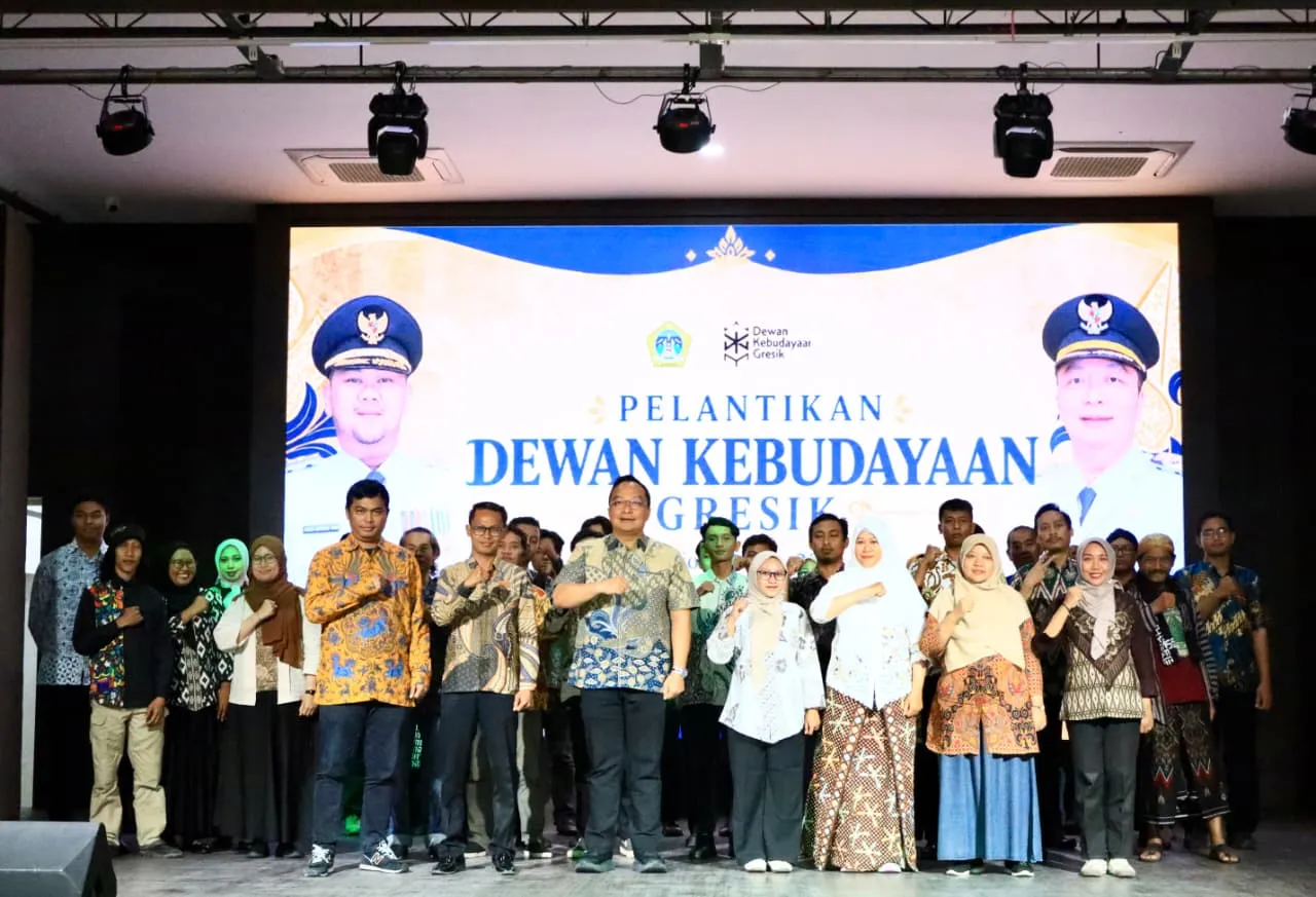 DKG Periode 2026-2029 Dilantik, Pemkab Gresik Dorong Kebudayaan Jadi Bagian dari Arah Pembangunan