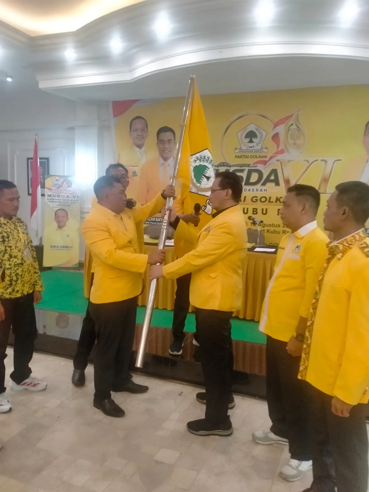 Tommy Hermansyah ,A.Md Sebagai Penggerak Partai Golkar Di Kubu Raya