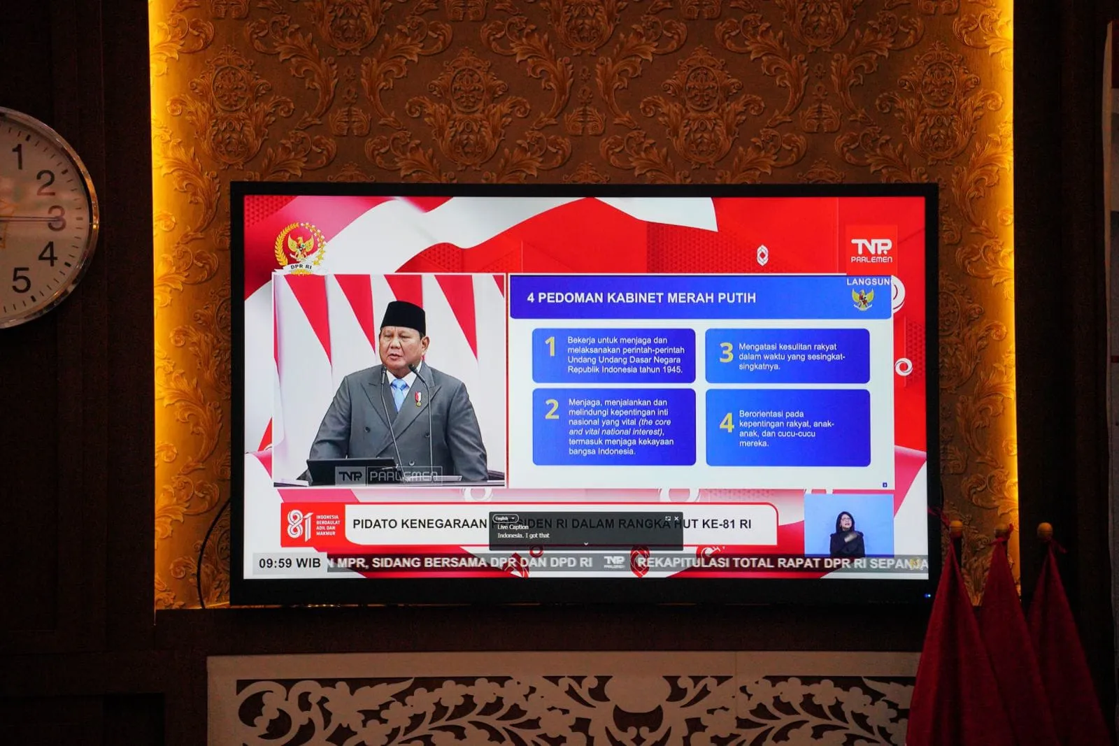 DPRD Kota Probolinggo Gelar Rapat Paripurna Mendengar Pidato Kenegaraan Presiden Prabowo Subianto, Dokter Aminuddin: Pentingnya Perkuat PAD Melalui Optimalisasi Sektor Usaha