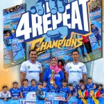 Empat kali berturut-turut, satu kata yang pantas diucapkan: LUAR BIASA!