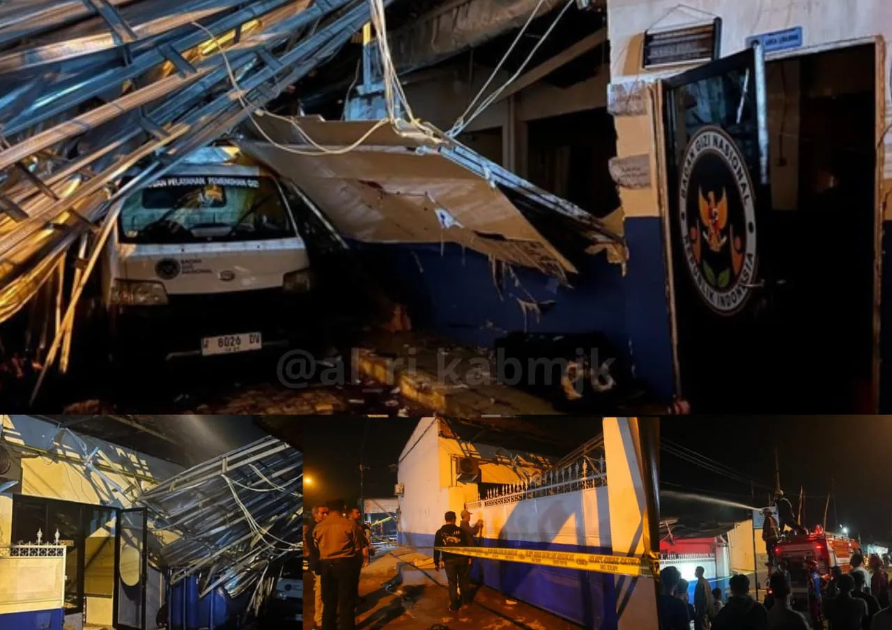 Ledakan dan Kebakaran di SPPG Mojokerto Puri Medali, 5 Orang Luka-luka