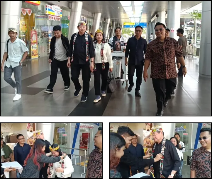 Ketua Umum PJI Hartanto Boechori Tiba di Samarinda, PJI Kaltim Sambut Hangat”