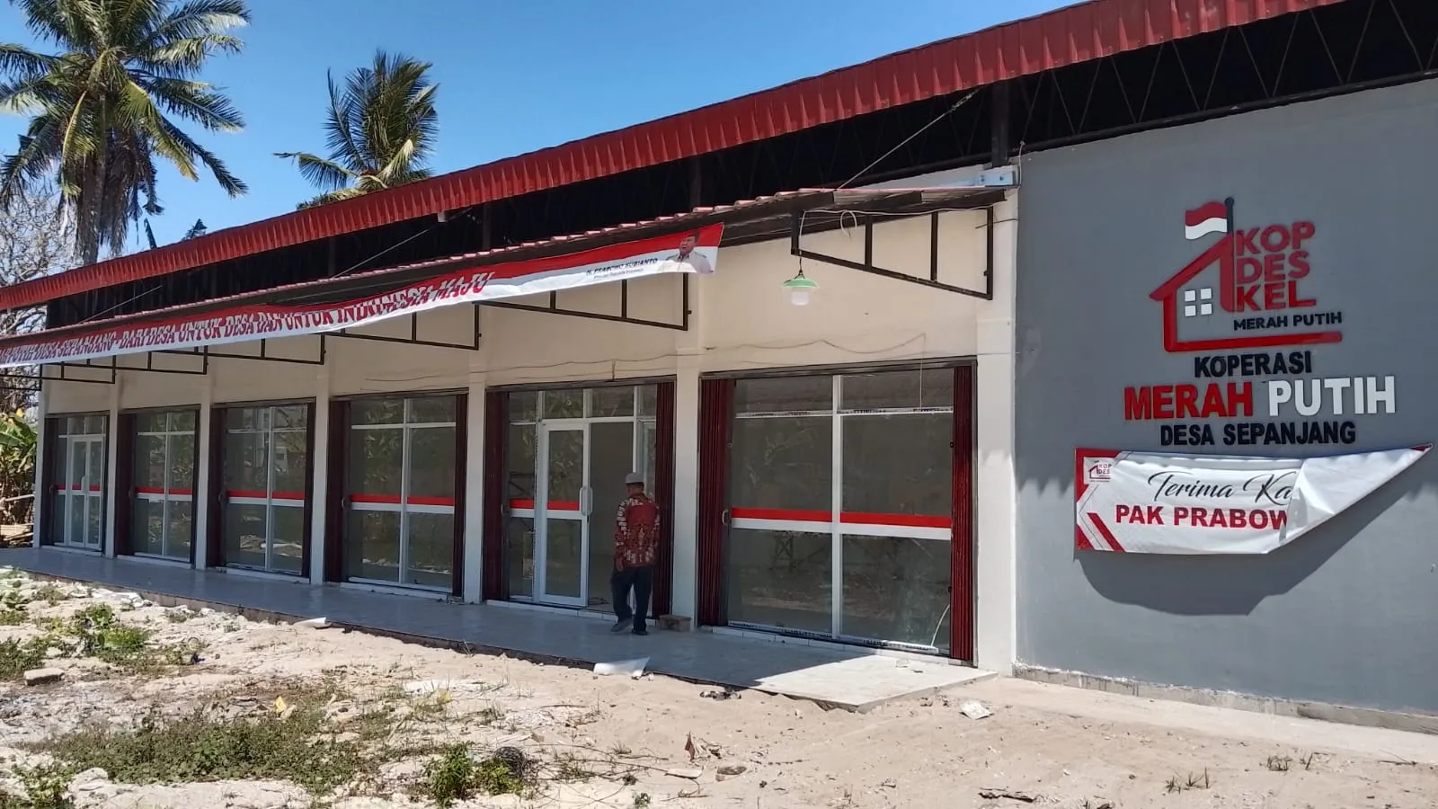 Proyek Pembangunan KDMP Desa Sepanjang Kec.Sapeken 100 Persen Selesai.