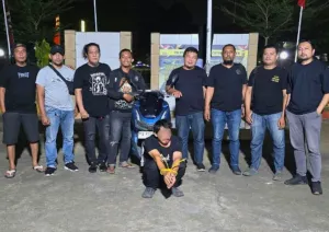 Motor dan Aki Mobil Raib, Pelarian Pelaku Pencurian Berakhir di Kampung Beting