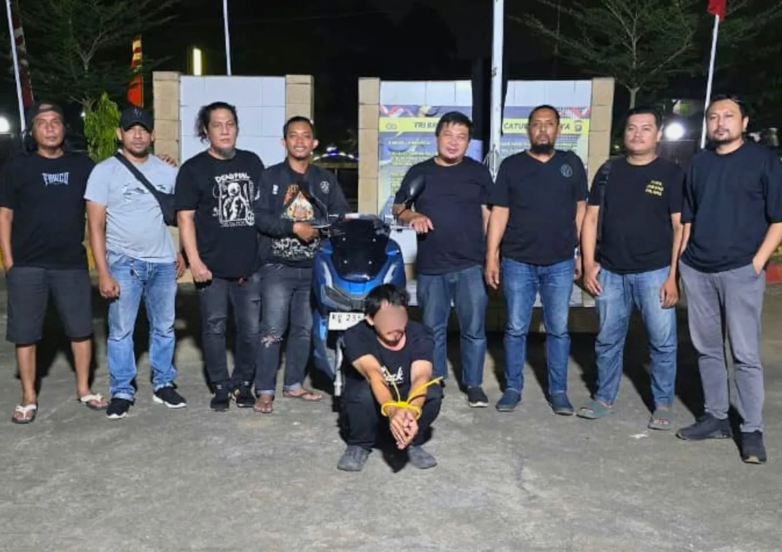 Motor dan Aki Mobil Raib, Pelarian Pelaku Pencurian Berakhir di Kampung Beting