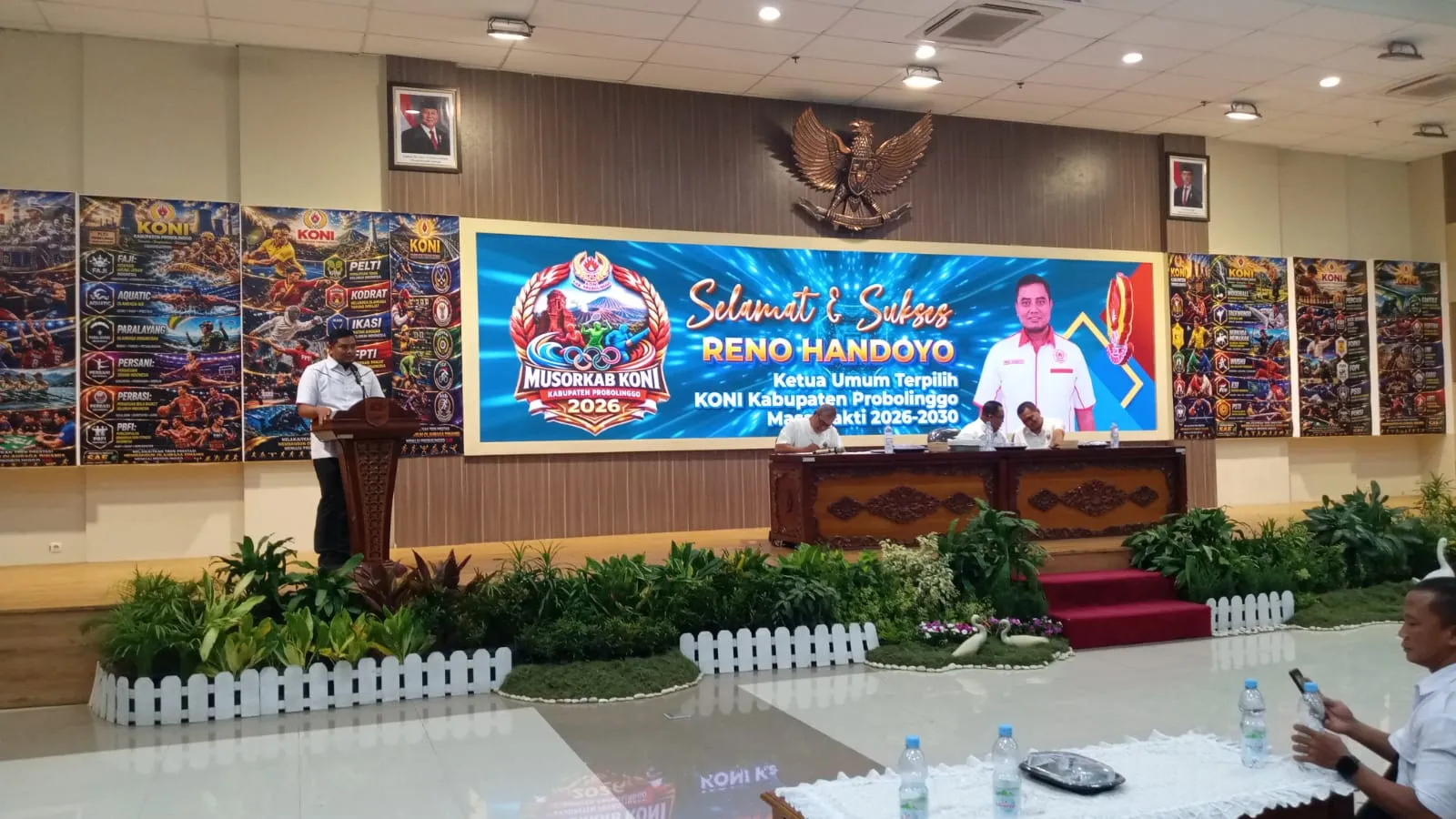 Reno Handoyo Nahkodai KONI Kabupaten Probolinggo, Pembinaan Atlet dan Kolaborasi Investor Jadi Fokus