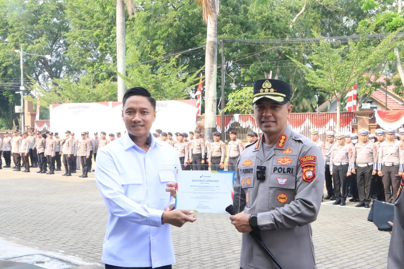 Pertamina Patra Niaga Regional Kalimantan Apresiasi Kapolresta Pontianak atas Keberhasilan Antisipasi Panic Buying BBM