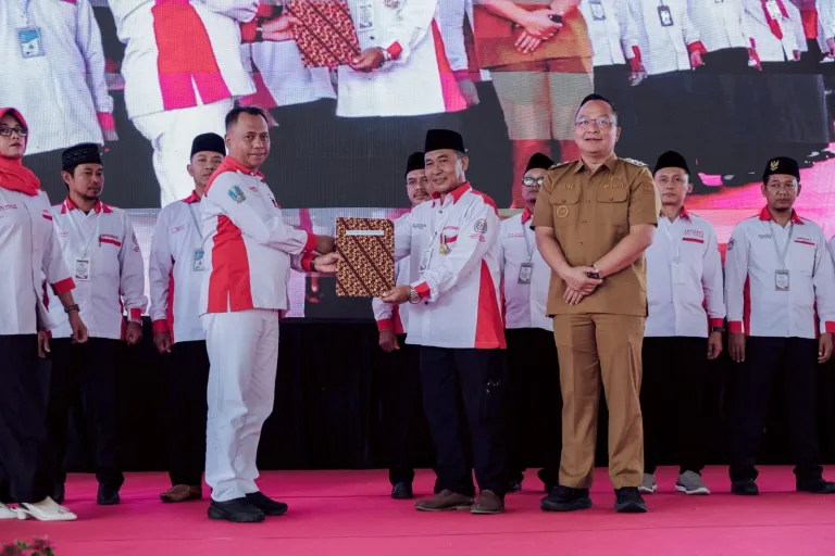 DPC Abpednas Gresik Dilantik, Wabup Alif Dorong BPD Jadi Mitra Strategis Bangun Desa