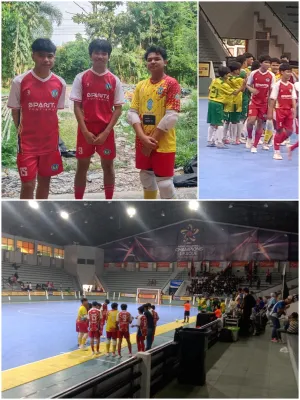 Tim Futsal SMPN.3. Pontianak Taklukan SMPN.7. Sungai Raya .8-1