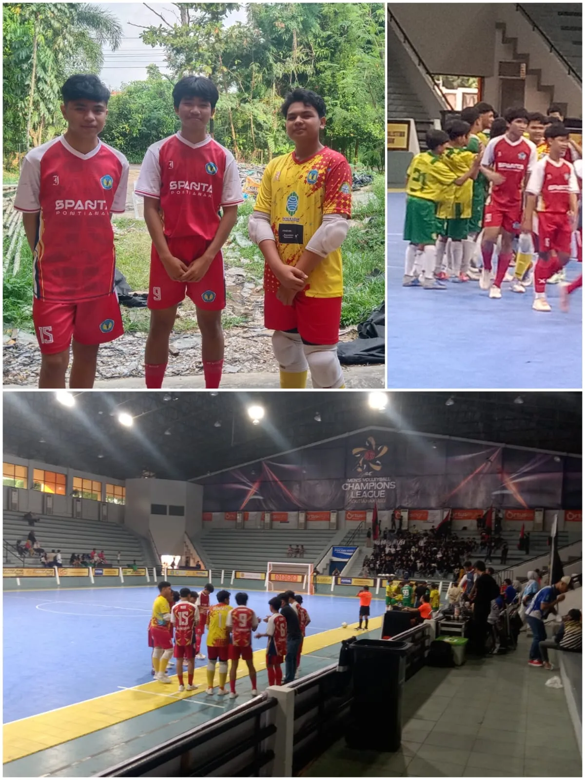 Tim Futsal SMPN.3. Pontianak Taklukan SMPN.7. Sungai Raya .8-1