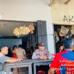 Patroli Dialogis di Warung Kopi, Polsek Meranti Jalin Keakraban dan Sampaikan Himbauan Kamtibmas