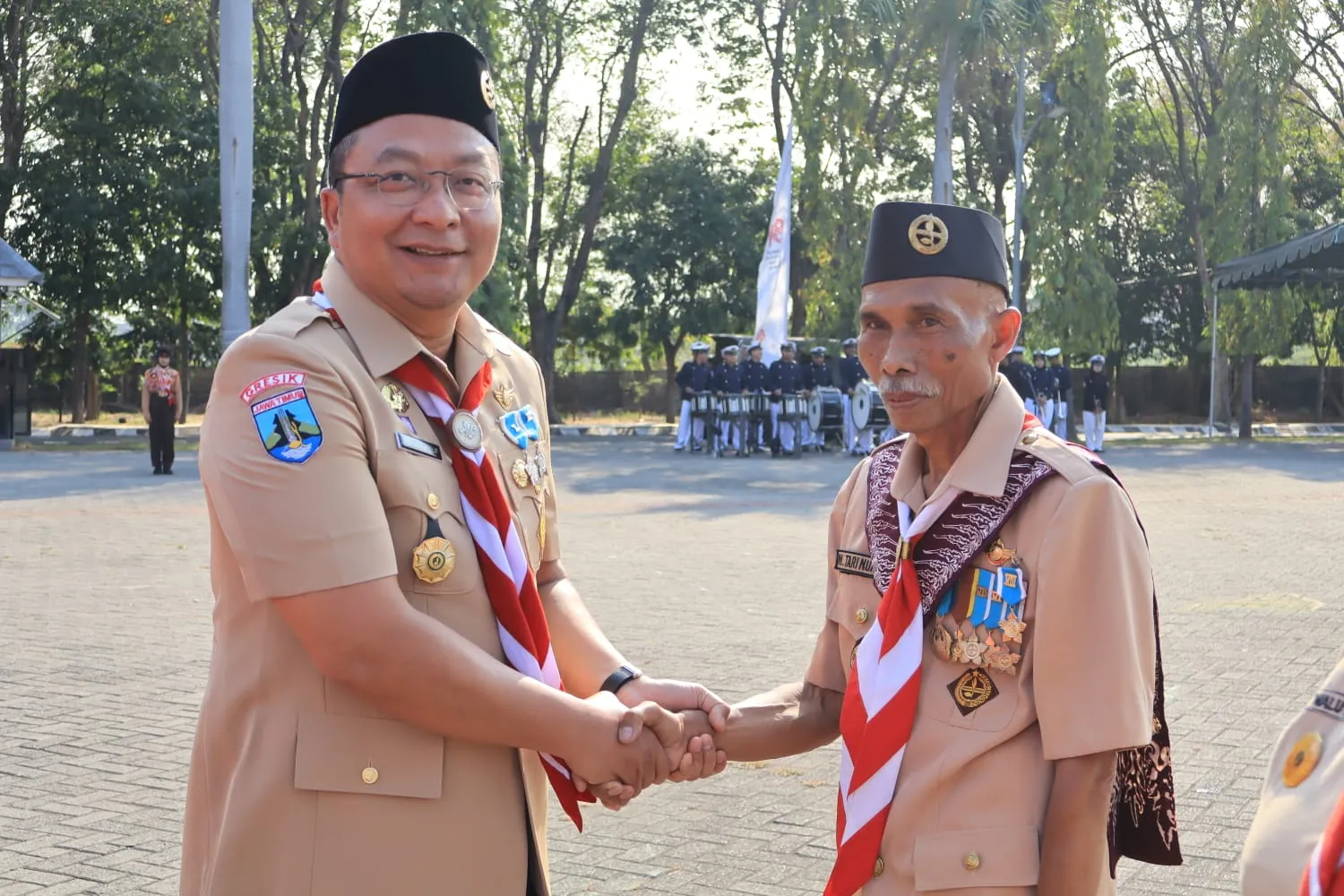 Peringatan Hari Pramuka ke-65 di Gresik, Wabup Alif Sebut Peran Pramuka Wadah Pembentukan Generasi Berkarakter dan Mandiri