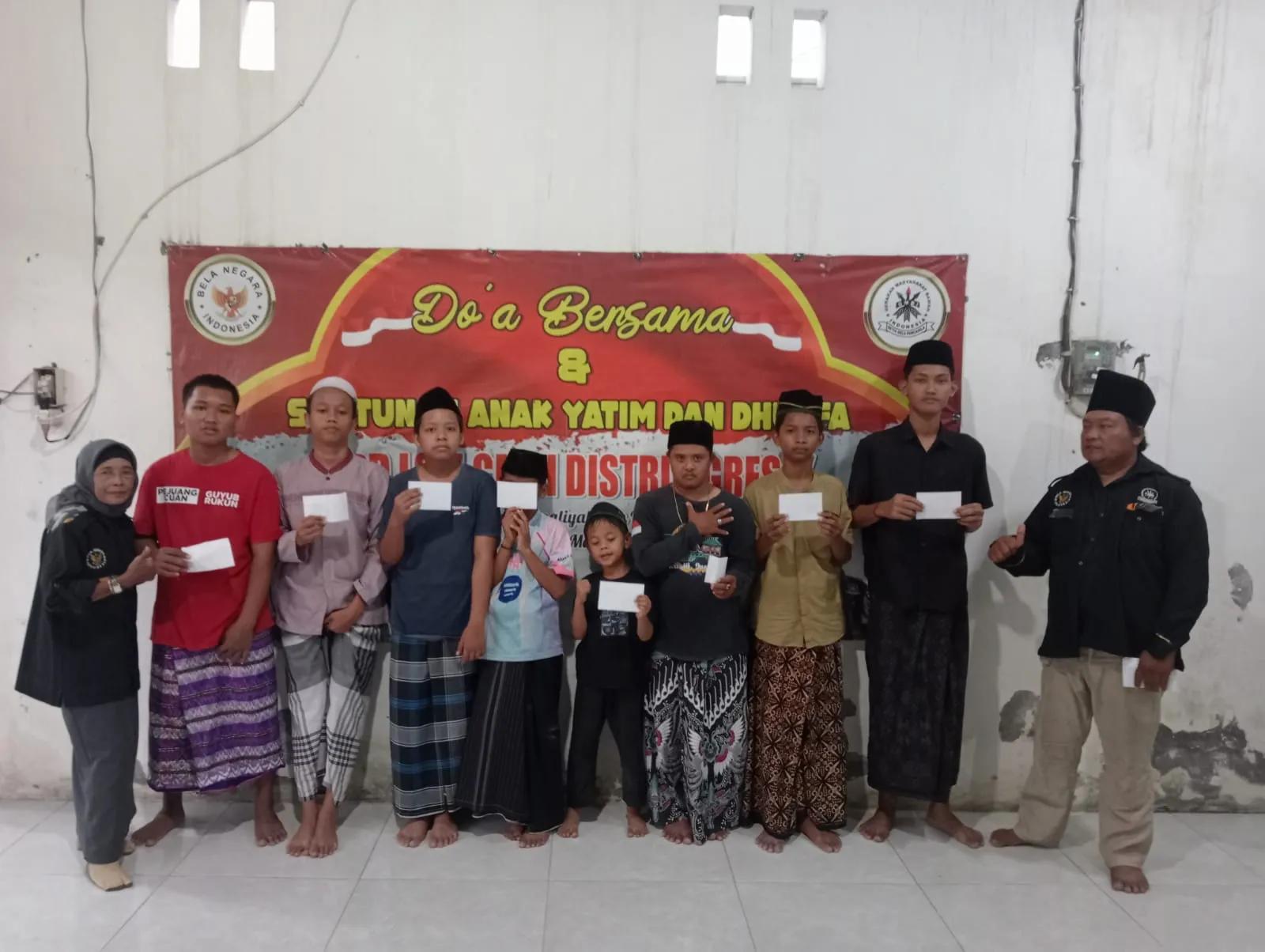 Padatnya Agenda Tak Menyurutkan Semangat GMBI Gresik Tebar Kebaikan dan Santuni Anak Yatim