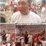 Warga Sungai Raya Dalam Bersama Partai Gerindra Ikuti Jalan Santai.